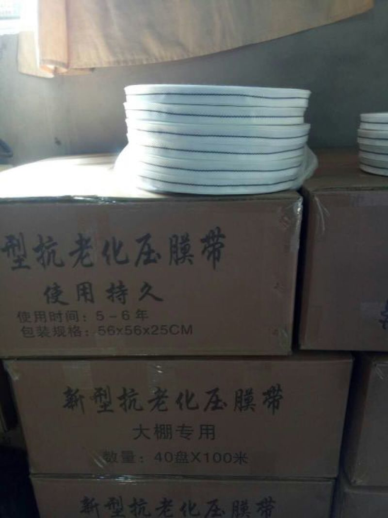 大棚温室白色压膜线压膜带压膜绳