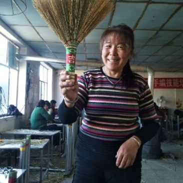 笤帚苗子绿色清洁厨具，可以定制