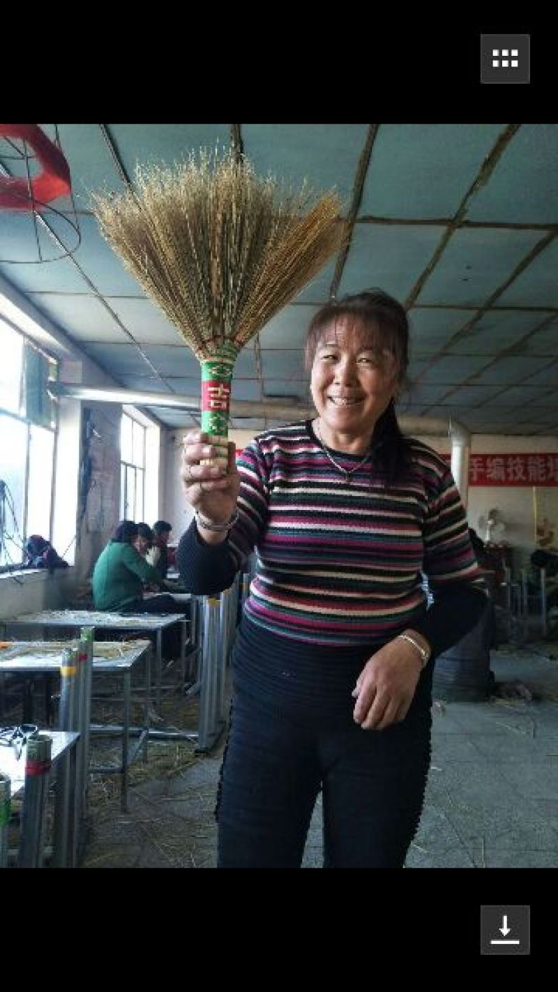 笤帚苗子绿色清洁厨具，可以定制