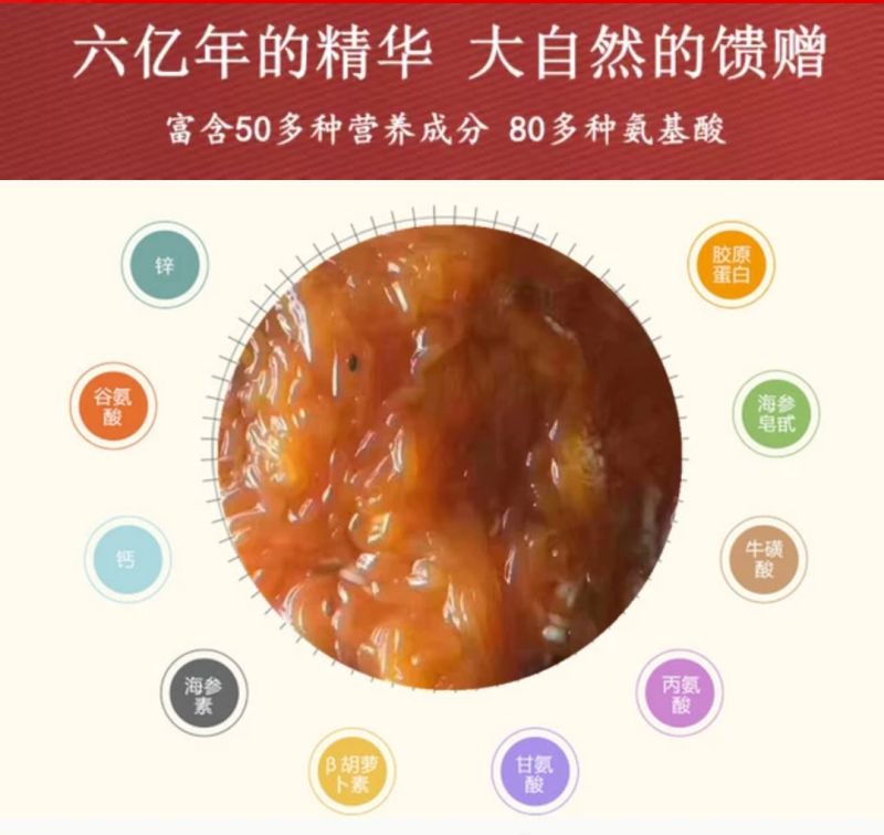 常年批发零售速冻海参花海参卵