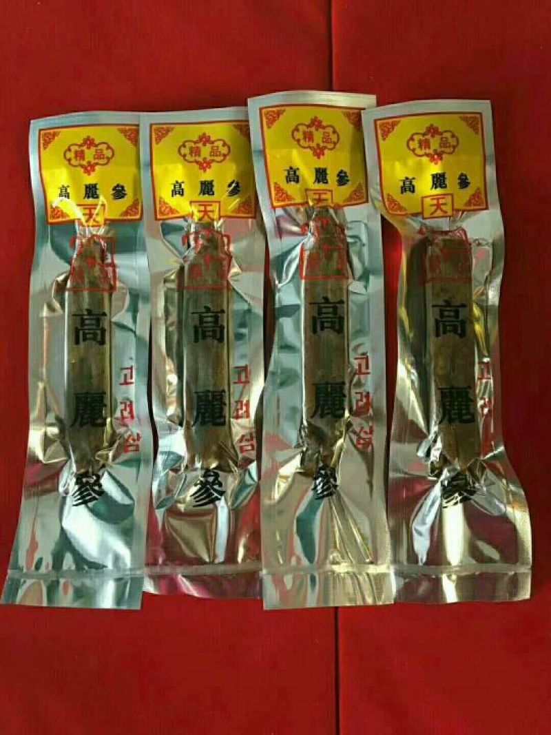 高丽参无糖一斤25-30棵六年根