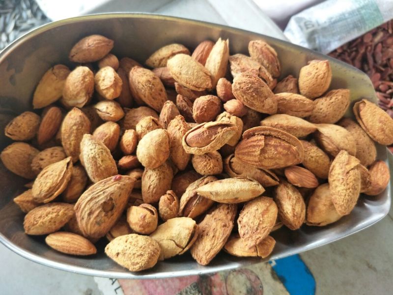 【一件代发】新疆纸皮巴旦木奶油礼品袋装360克盒装