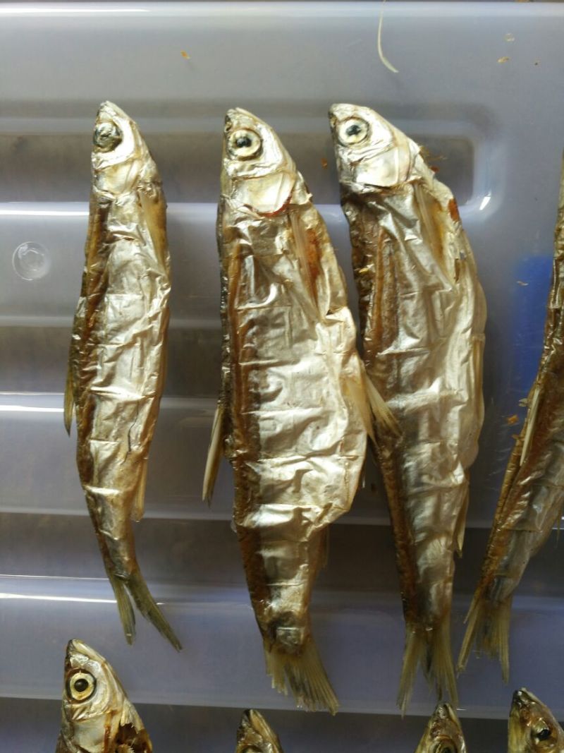 鱼干烤鱼干