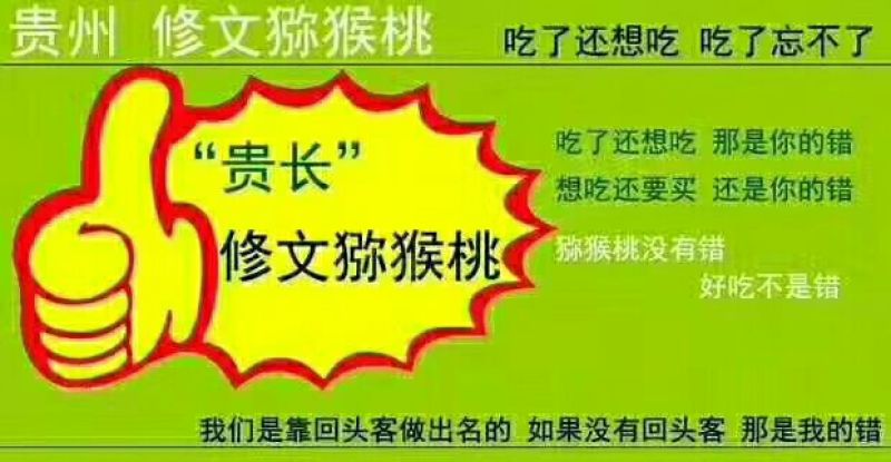 贵长猕猴桃50~70克