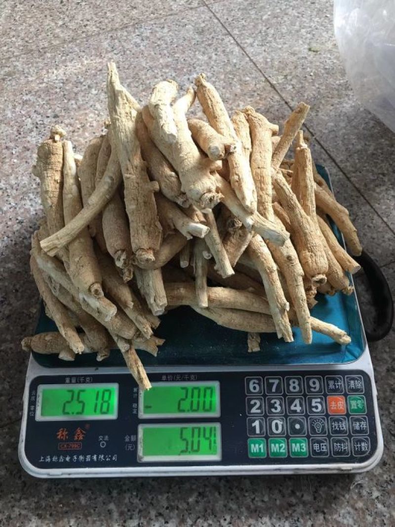 西洋参高年头参味浓，吉林长白山地产花旗参，一斤包邮