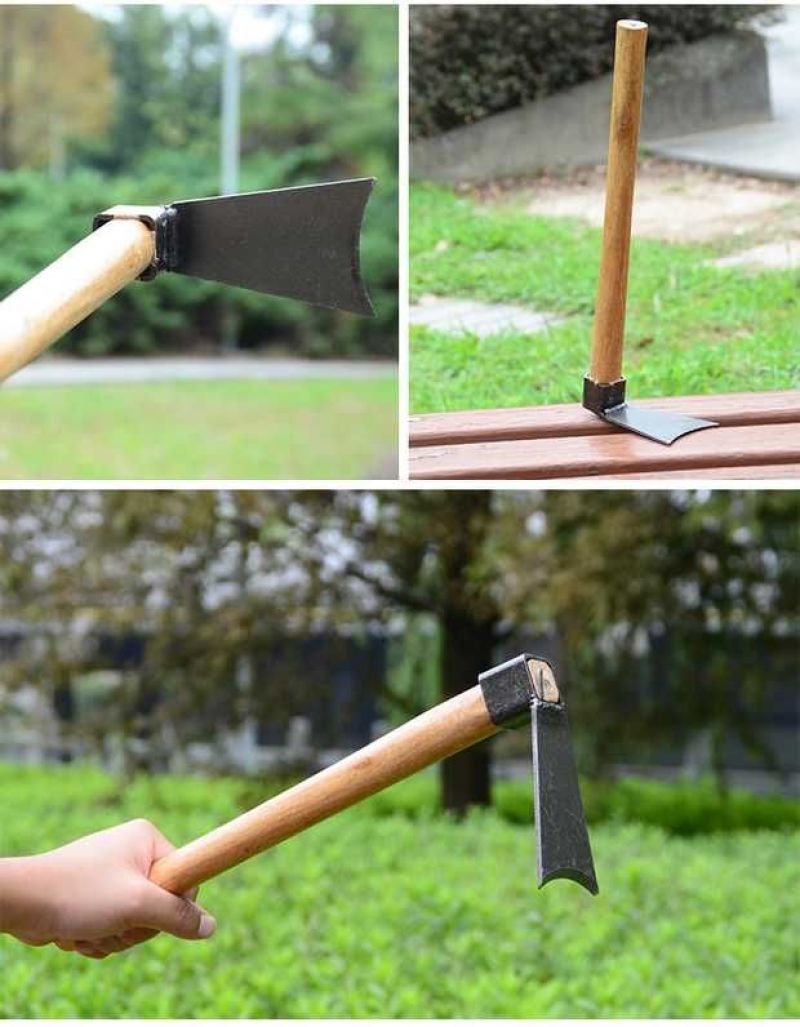 锄头平价小锄头种菜农用锄挖土农具工具户外两用家用小型