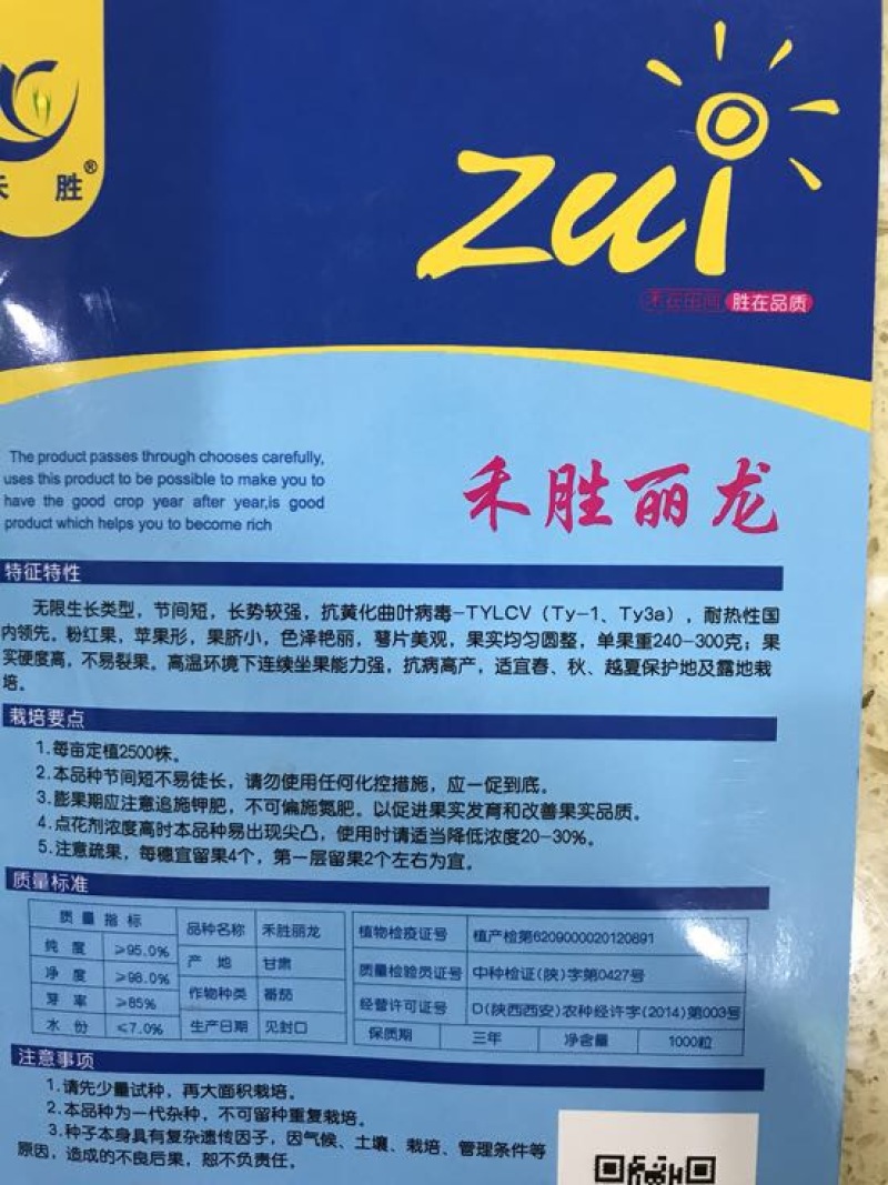 西红柿种子