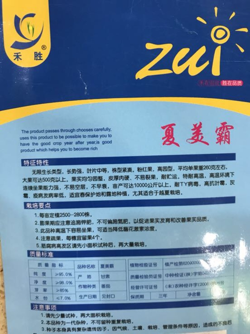 西红柿种子