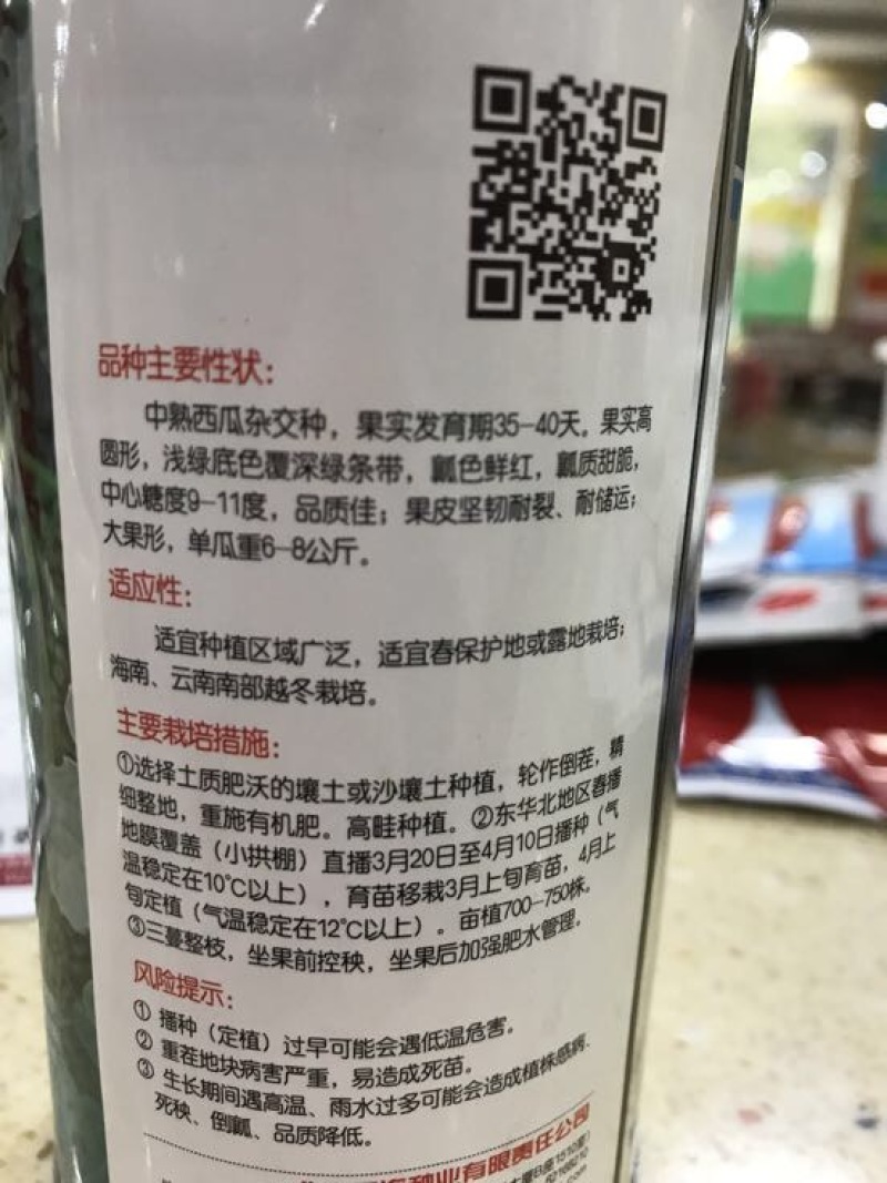 甜王西瓜种子