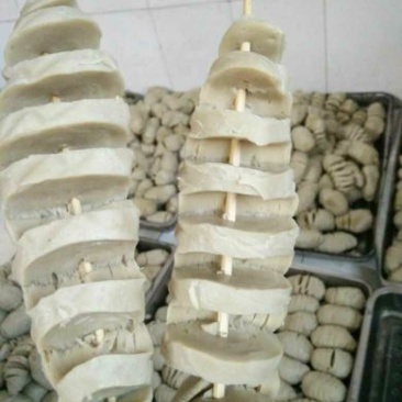 干净，卫生，劲道手工面筋串批发