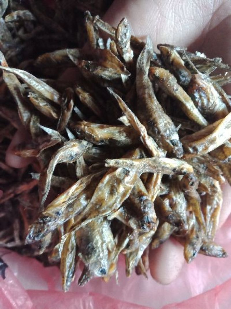河汊小干鱼日晒鱼干