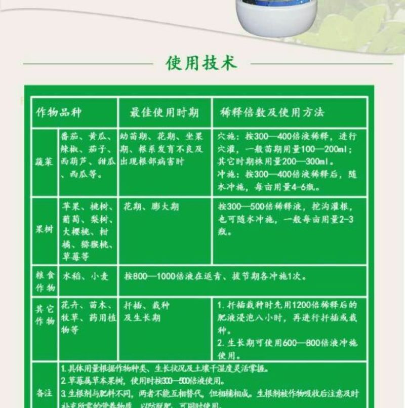 潍坊奥丰海藻生根剂根基宝蔬菜果树生根壮根促进生长扎根