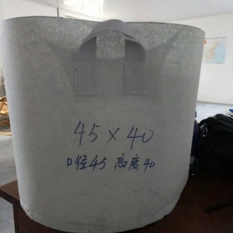 植树袋种植袋加厚美植袋无纺布育苗袋黑色加仑出口植树袋
