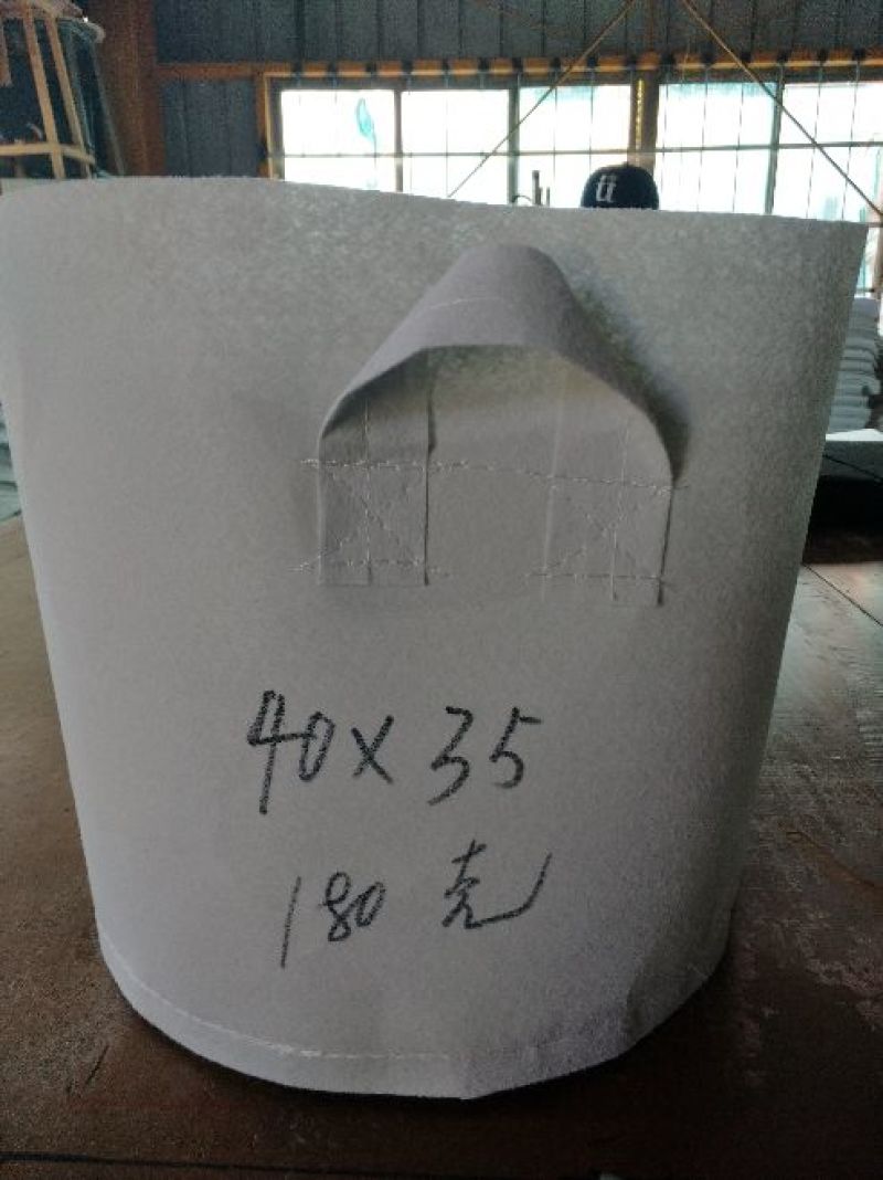 植树袋种植袋加厚美植袋无纺布育苗袋黑色加仑出口植树袋