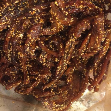 鱼干蒸煮鱼干
