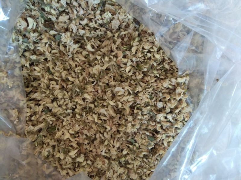 脱水槐花生槐花，熟槐花