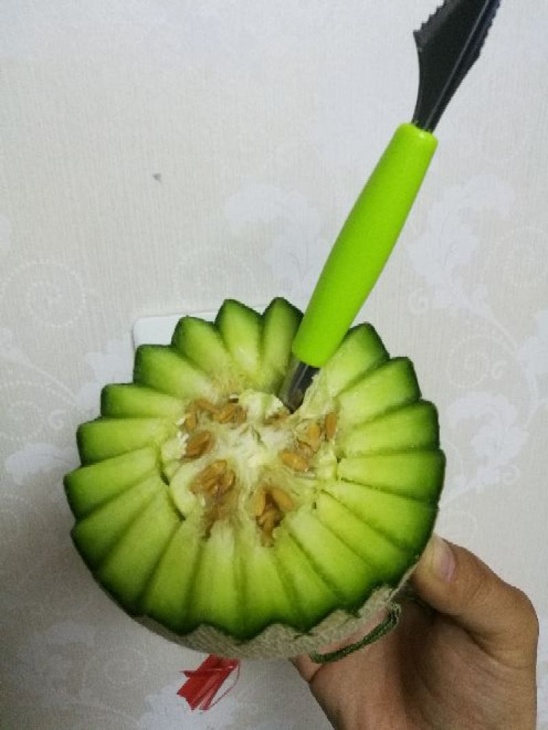 海阳网纹瓜各种规格有货！开春第一瓜，香甜软糯，品质稳定