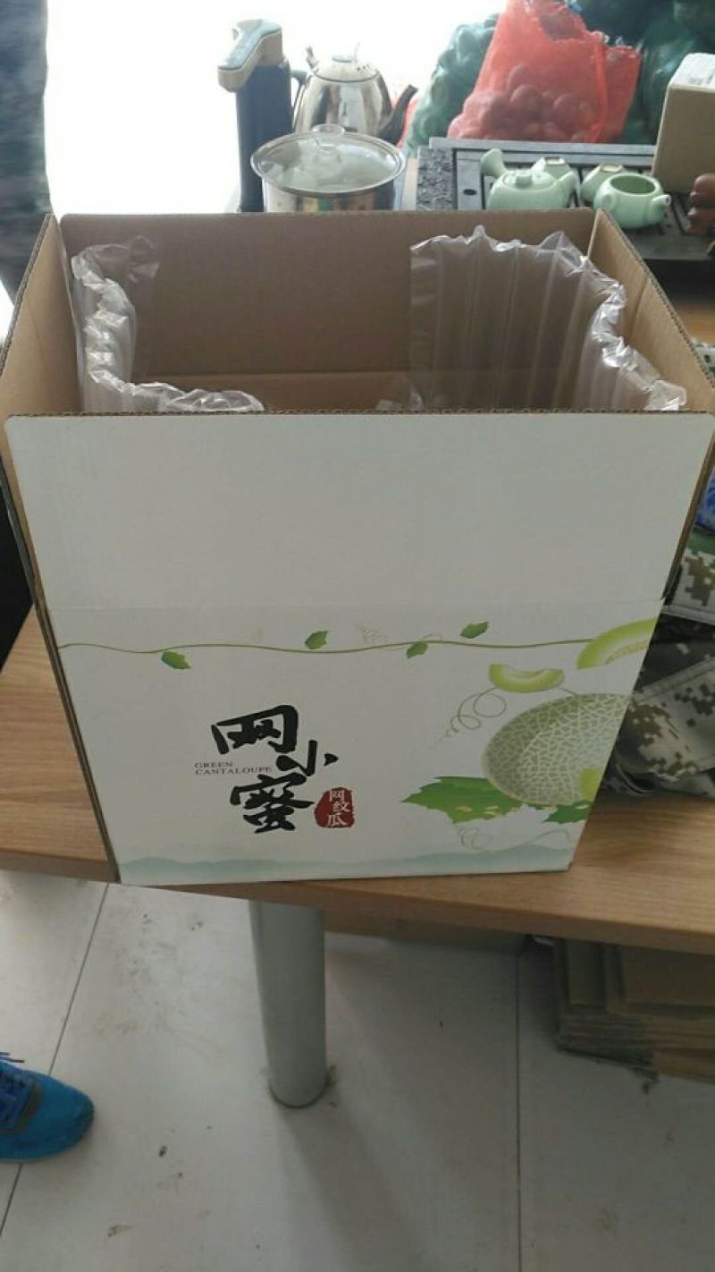 海阳网纹瓜各种规格有货！开春第一瓜，香甜软糯，品质稳定