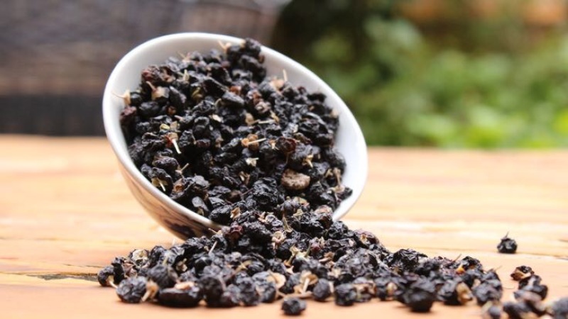 黑枸杞头茬干货
