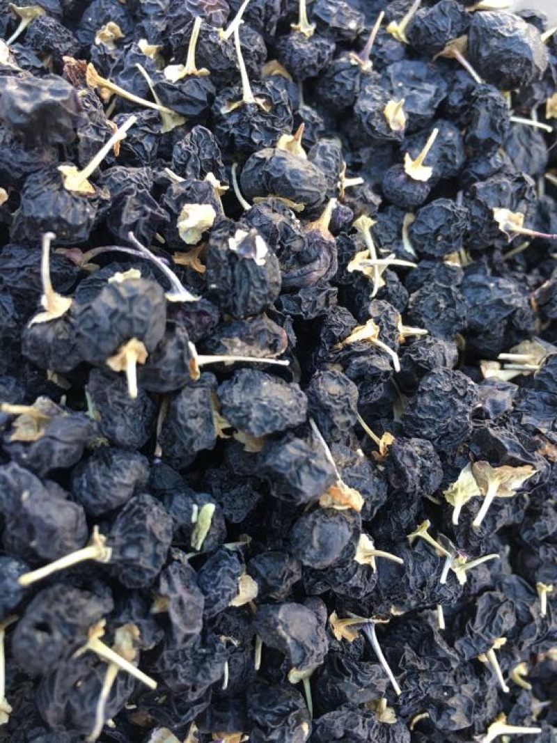 黑枸杞头茬干货