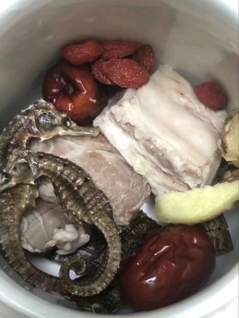 海蛏干海马干