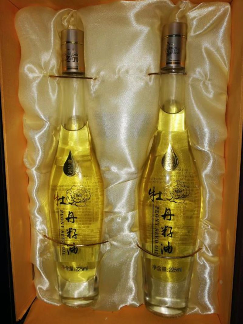 菏泽特产牡丹籽油牡丹花蕊茶牡丹酒牡丹护肤品