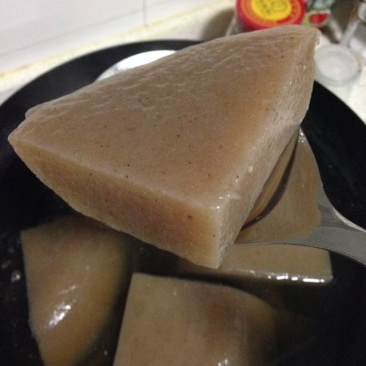 自制魔芋豆腐无任何添加剂