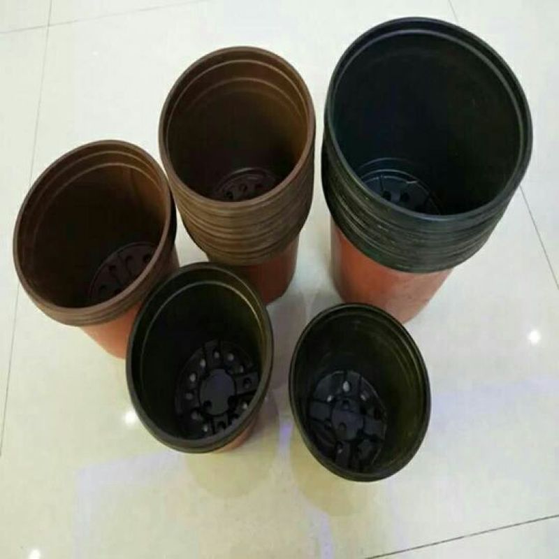 盆栽花卉双色花盆育苗盆营养钵塑料花盆