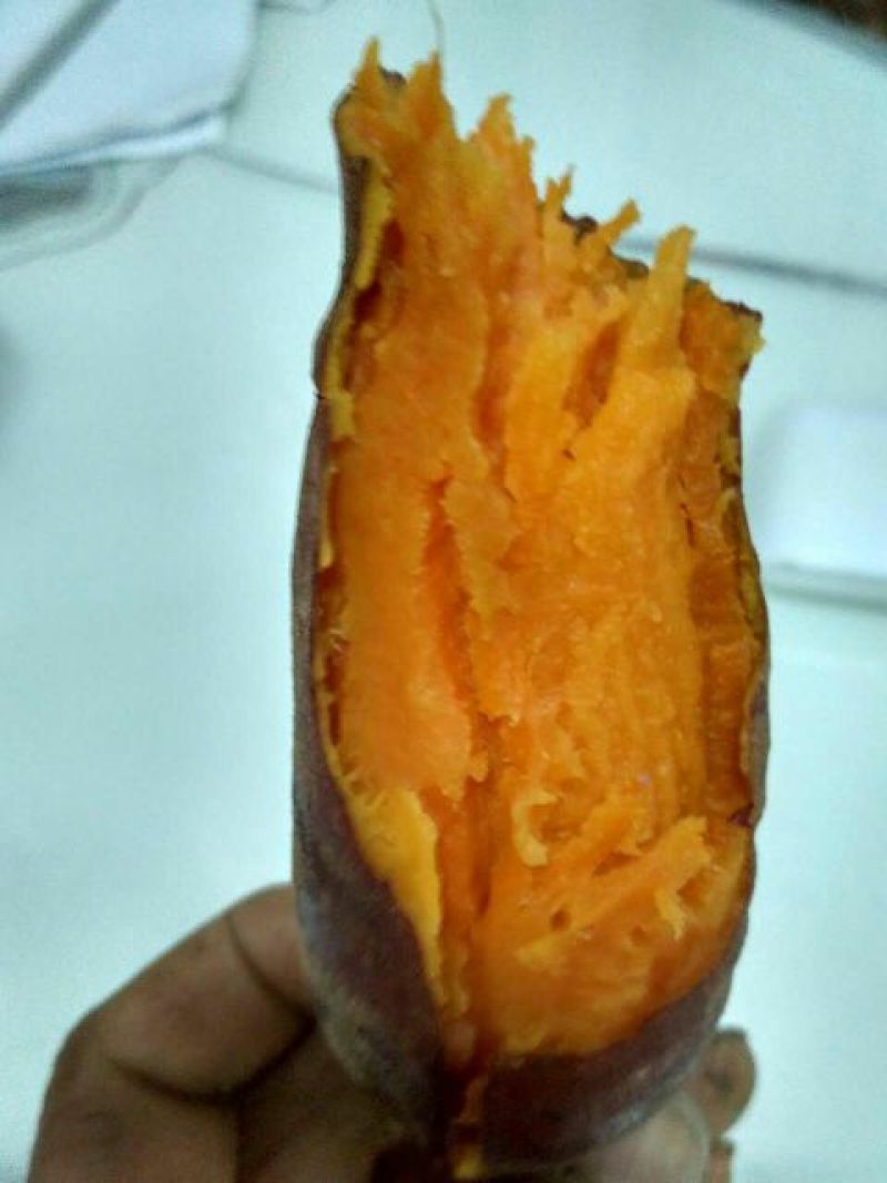 西瓜红(红蜜薯)，2两到6两，粉，糯，甜