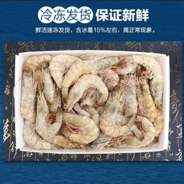 白虾冻虾