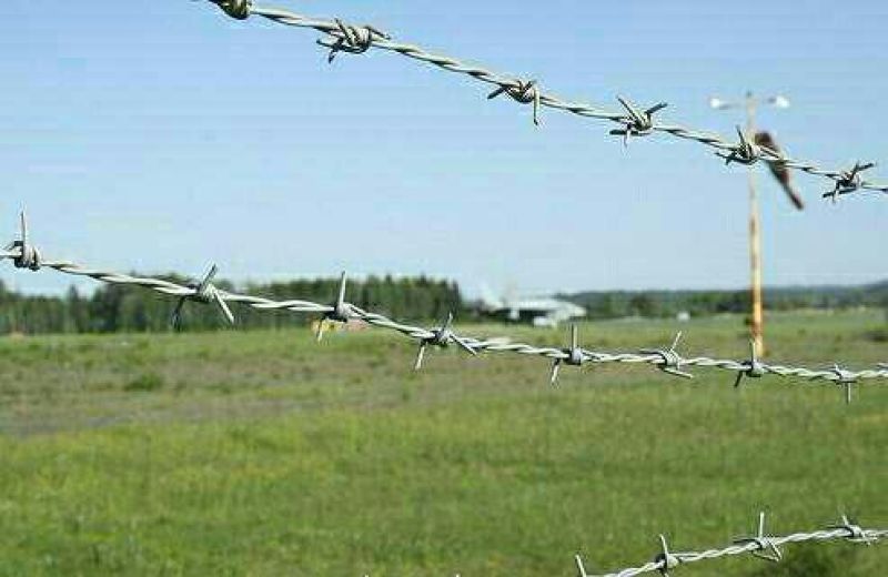 围栏网防盗绳网铁蒺藜刺绳美观实用防盗