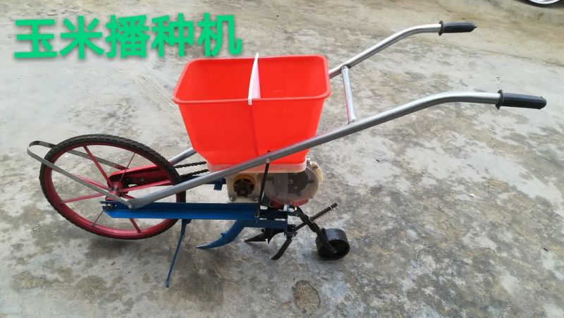 玉米播种机手推式玉米精播种机厂家直销轻便好用
