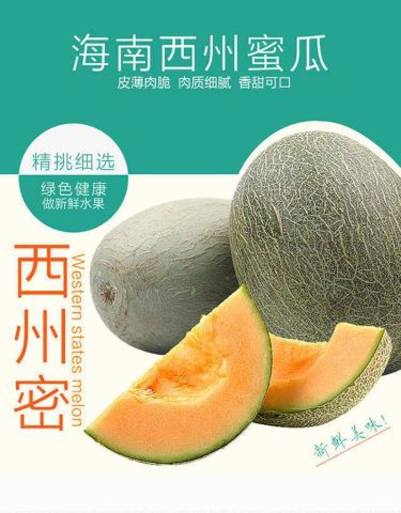 哈密瓜精品西州蜜小蜜25哈密瓜