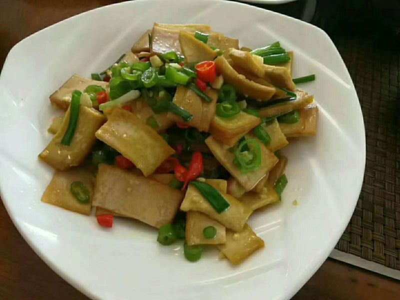 湖南邵阳新宁醋水地灰腊豆腐