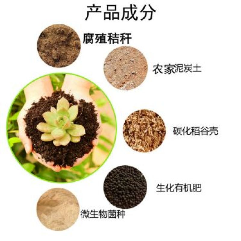 有机营养土育苗土种植土