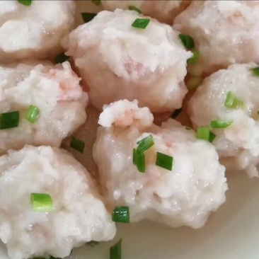 墨鱼胶虾滑饼