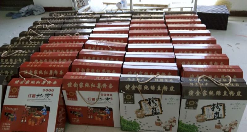 纯绿豆粉皮，纯红薯粉皮