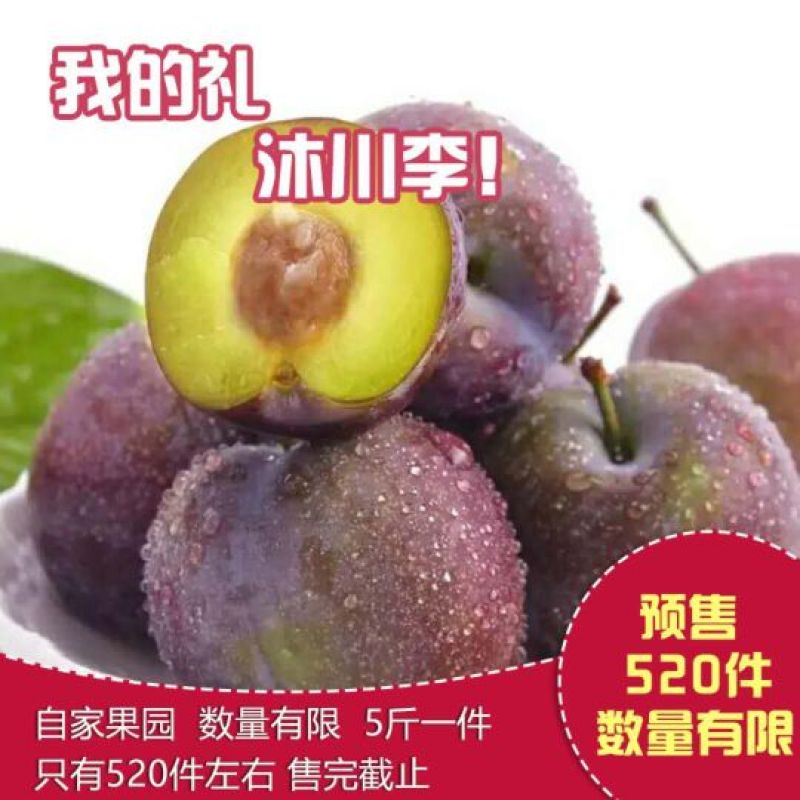 脆红李，半边红