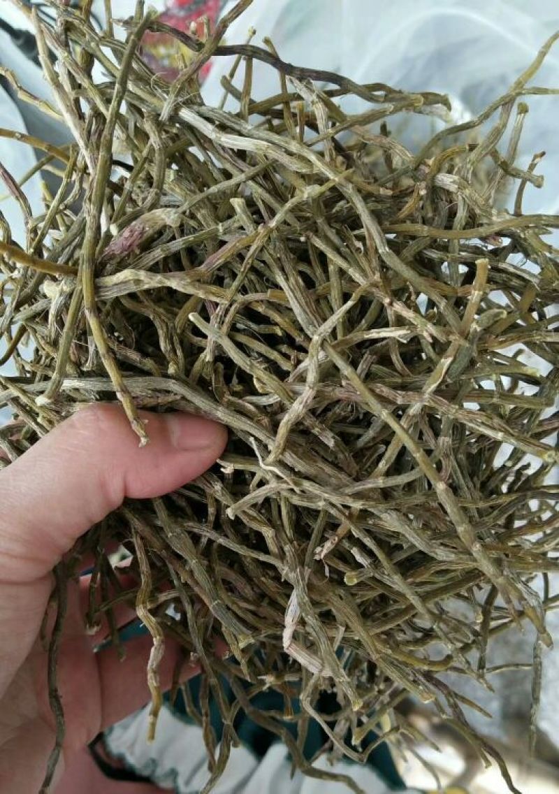 浙江雁荡山铁皮石斛干条，烤条