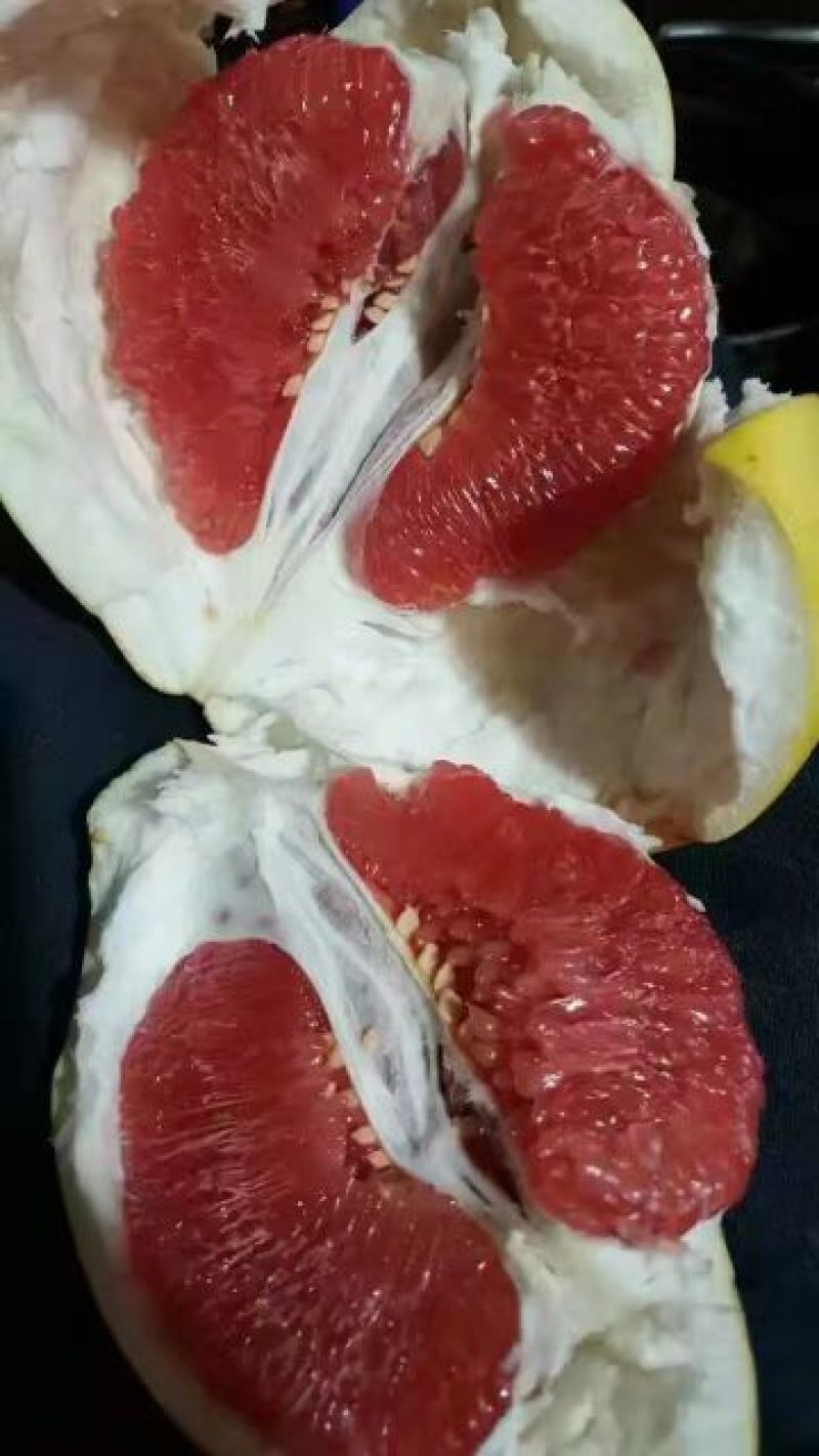 【热卖】漳州平和红心蜜柚大量低价批发，皮薄肉红，香甜可口