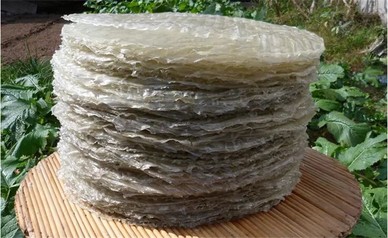 红薯粉皮，地瓜粉皮