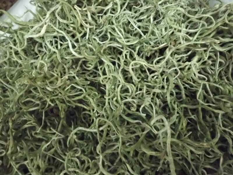 干豆角丝15厘米以上