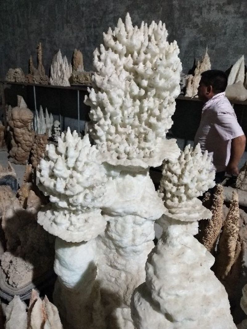 天然石花