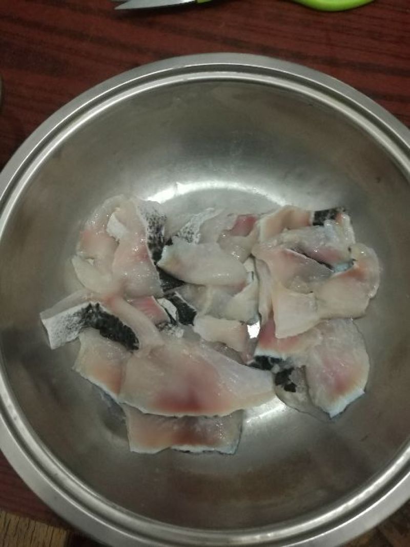 黑鱼片酸菜鱼柠檬鱼无泡发黑鱼片免浆黑鱼片