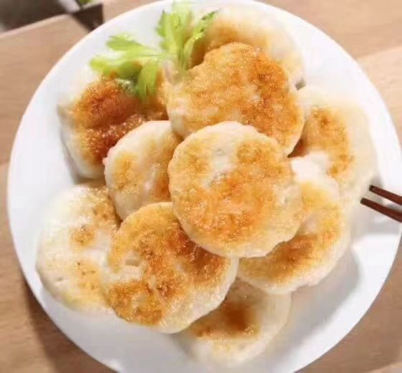 墨鱼滑墨鱼饼