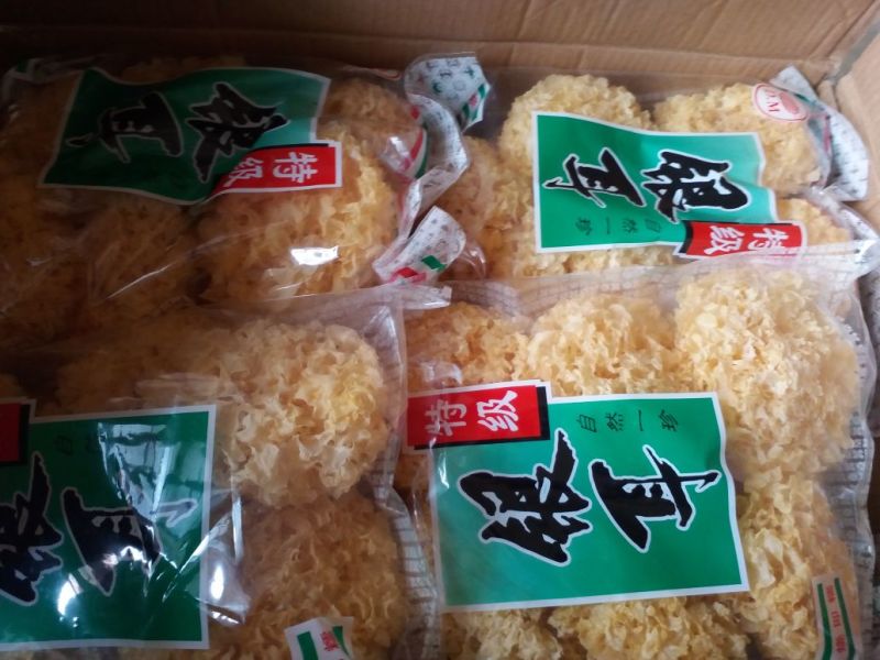 银耳袋装银耳，小包装银耳，银耳干银耳，礼品装银耳。