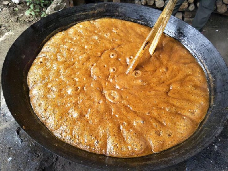 手工红糖包装