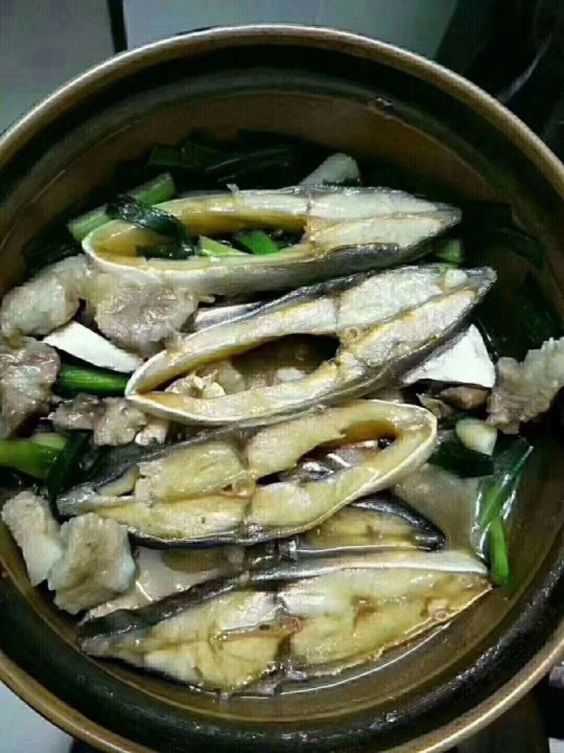 天然日晒咸鲜金鲳鱼干