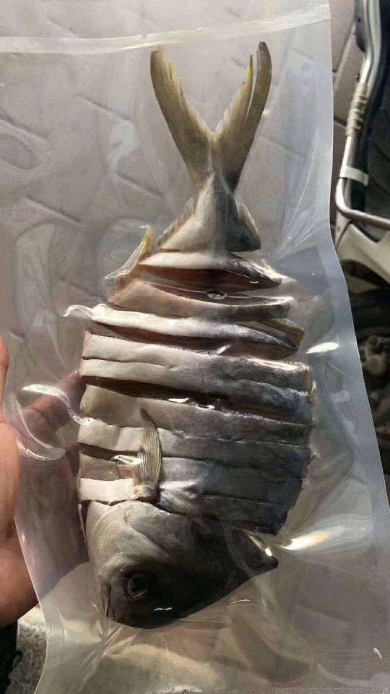 天然日晒咸鲜金鲳鱼干