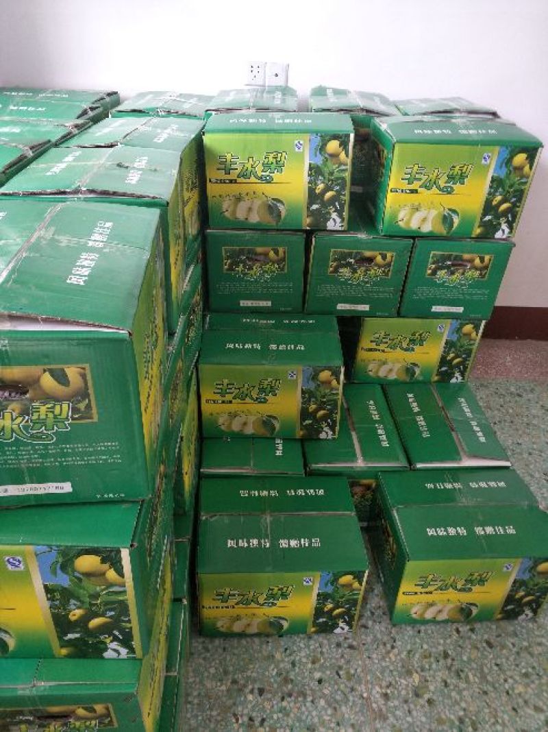 优质纸袋丰水梨/承接各种订单，批发一件代发社区团购丰水梨